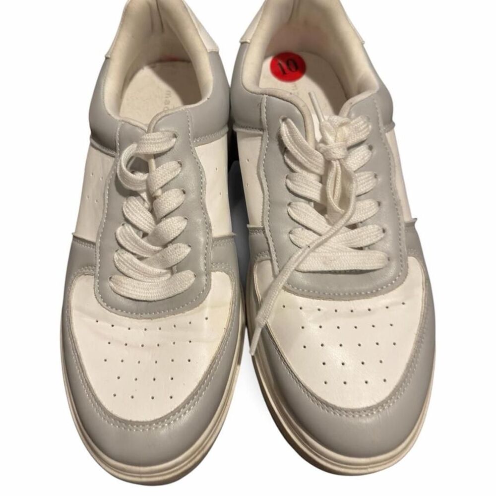 Madden-girl Women's White and Grey Trainers
